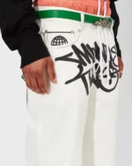 Minus Two Graff Blanc Jeans(Logo Gris) (3)